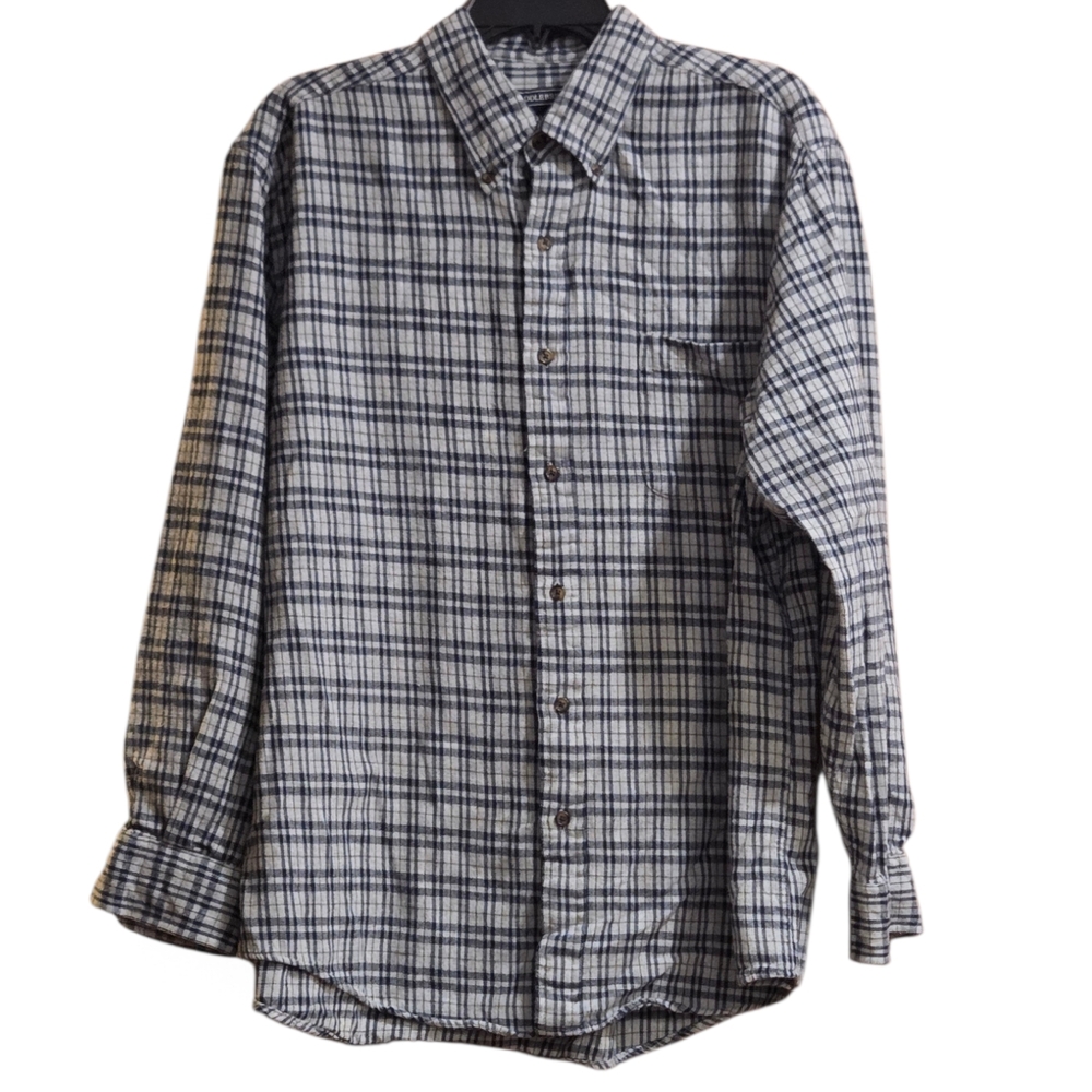 Saddlebred Men's Monochrome Checkered Shirt